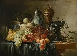 Натюрморт с фруктами. Между 1650 и 1699. Холст, масло. Музей Майера ван ден Берга, Антверпен