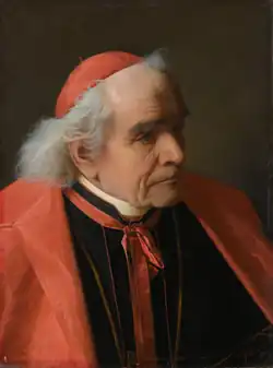 «Голова кардинала», 1898, холст, масло — Третьяковская галерея.