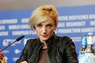 Александра Борбей на Берлинском кинофестивале в 2017 году