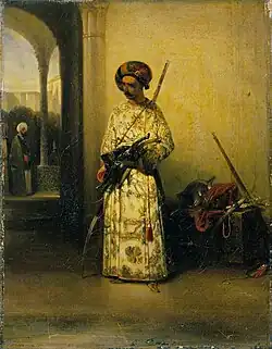 Воин гвардии визиря. Ок. 1826. Холст, масло. Собрание Уоллеса, Лондон