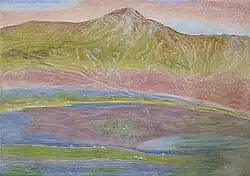 Озеро в Альпах