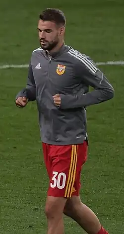 Тудорие в составе тульского «Арсенала» в 2021 г.