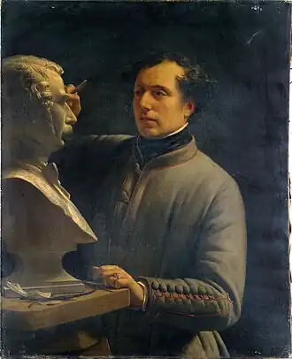 Портрет скульптора Жана Пьера Дантана