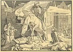 Лист 6 «Смерть-победитель» (нем. Tod als Sieger)