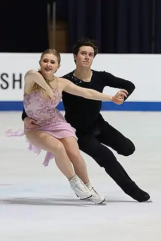 Алисия Фаббри и её партнёр Пол Айер