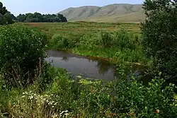 Река Алимбет около бывшей деревни Ольховки