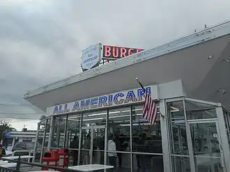 Кафе All-American Hamburger в Массапекуа