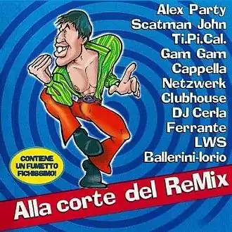 Обложка альбома Адриано Челентано «Alla corte del remix» (1995)
