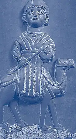 Аллат, барельеф из Таифа, Саудовская Аравия, около 100 г. н. э.