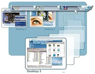 Скриншот программы AltDesk