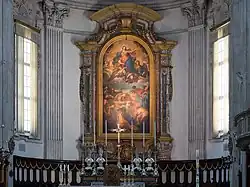 Ассунта (Вознесение Девы Марии). 1748. Алтарь церкви Санта-Мария-дельи-Анджели, Брешия