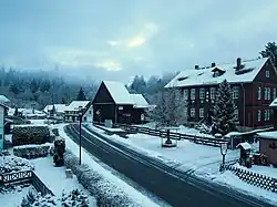 Хютте-плац в Альтенбраке зимой