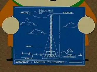 Проект лестницы в небо.
