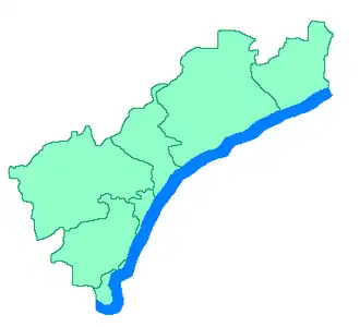 Кипарисное на карте