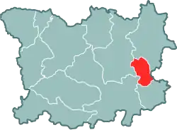 Мстиславское воеводство на карте