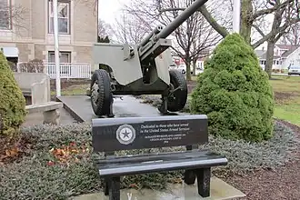 Мемориал погибшим во Второй мировой