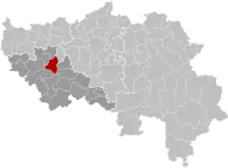 Расположение муниципалитета на карте провинции