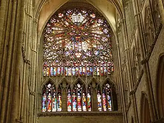 Роза северного трансепта