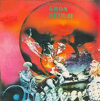 Обложка альбома Amon Düül II «Tanz der Lemminge» (1971)