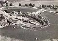Аэрофотоснимок амфитеатра 1950 год