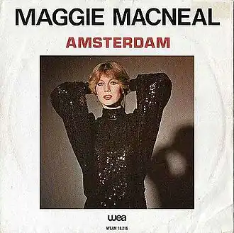 Обложка песни Мэгги Макнил «Амстердам»