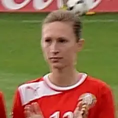 Анастасия Харланова в форме сборной Беларуси (2014 год)