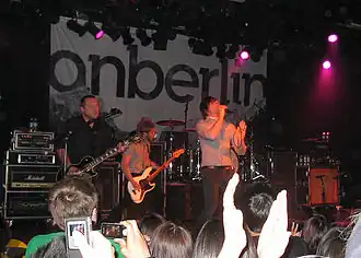 группа на концерте в мае 2009 года