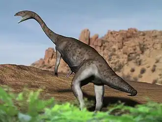 Реконструкция Anchisaurus