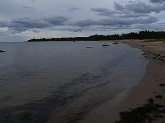 Пляж Андинеэме в сентябре