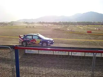 Айгнер на Ралли Акрополис 2008 года