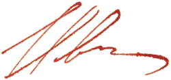 Изображение автографа