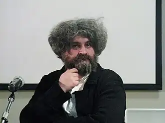 Андрей Сильвестров на премьере «Якиманки» в ГЦСИ, 2013 г.