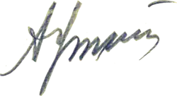 Изображение автографа