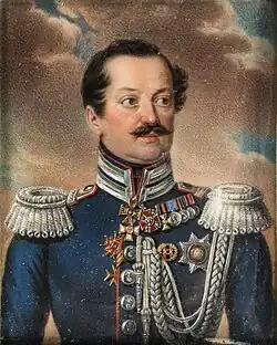 Портрет А. Я. Стороженко работыС. Маршалкевича, 1834 гг.