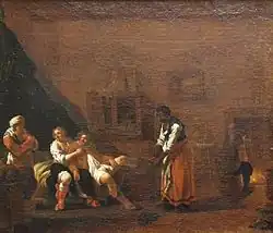 Сцена в борделе. Ок. 1635. Холст, масло. Музей Бредиуса, Гаага