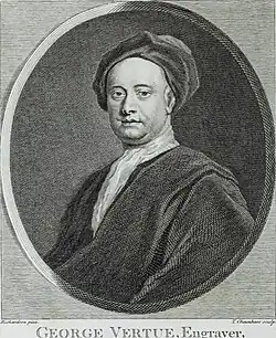 Автопортрет художника. По оригиналу Дж. Ричардсона. Фронтиспис издания «Рассказы о художниках, проживавших или родившихся в Англии, с критическими замечаниями по поводу их произведений. 1808. Офорт