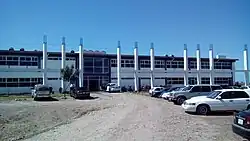 Строящееся здание Университета