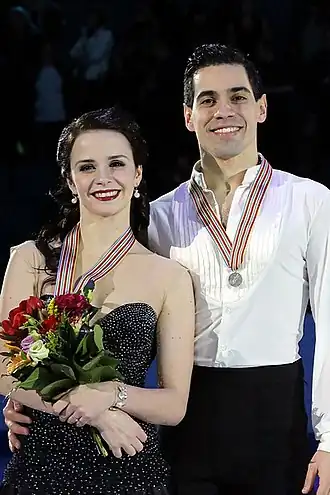 Анна Каппеллини и Лука Ланотте (2016)