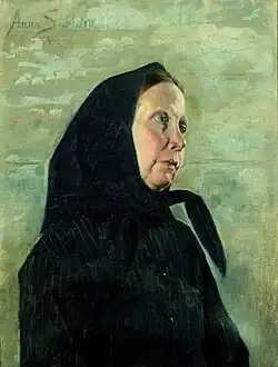 Пожилая женщина, 1894