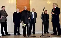 Открытие юбилейной выставки Гавриила Ващенко в Национальном художественном музее Беларуси 12 декабря 2013 г.