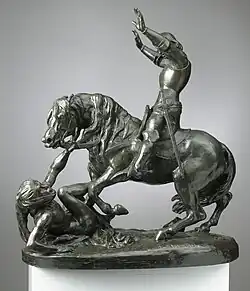 Карл VI в лесу Ле-Ман