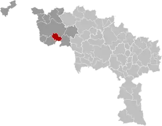 Расположение муниципалитета на карте провинции