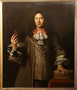 Портрет придворного медика. Ок. 1690. Холст, масло. Муниципальный музей, Монтепульчано