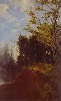 Лужа на краю леса (1883)