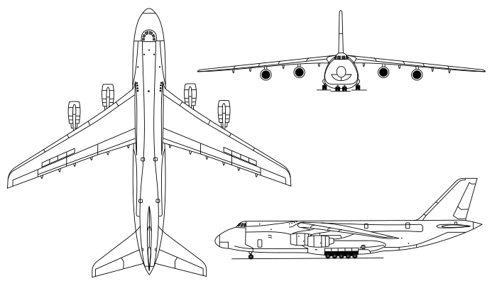 Вид в трёх проекциях