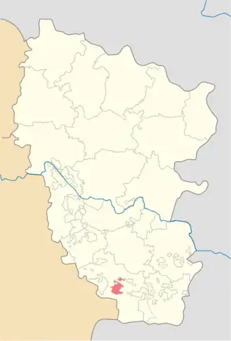 Антрацитовский городской совет на карте