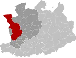 Расположение муниципалитета на карте провинции
