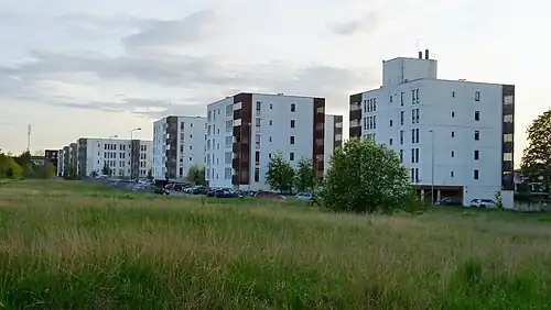 Жилые дома на улице Валге