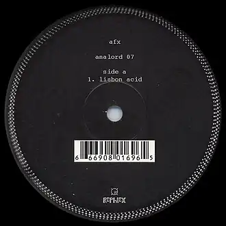 Обложка альбома AFX «Analord 7» ()