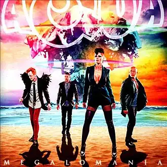 Обложка альбома Aqua «Megalomania» (2011)
